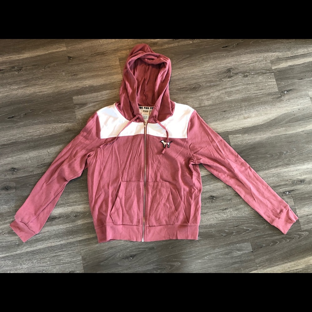 Pink hoodie